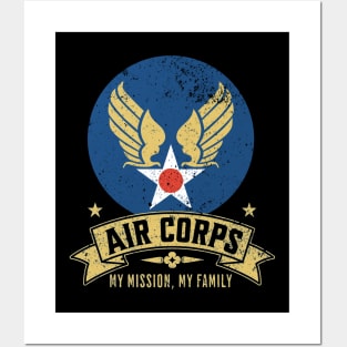 Air Corps - My Mission My Family Posters and Art